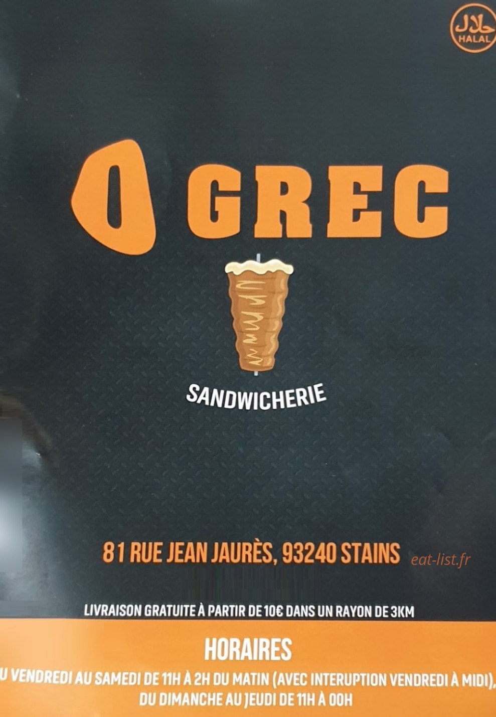 O grec — carte page 1