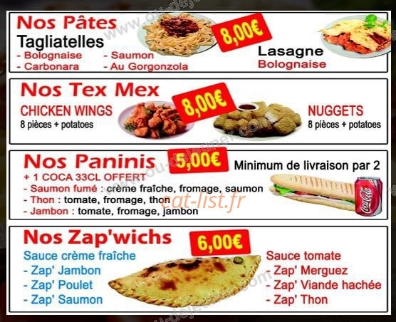 Pizza Andiamo — carte page 4