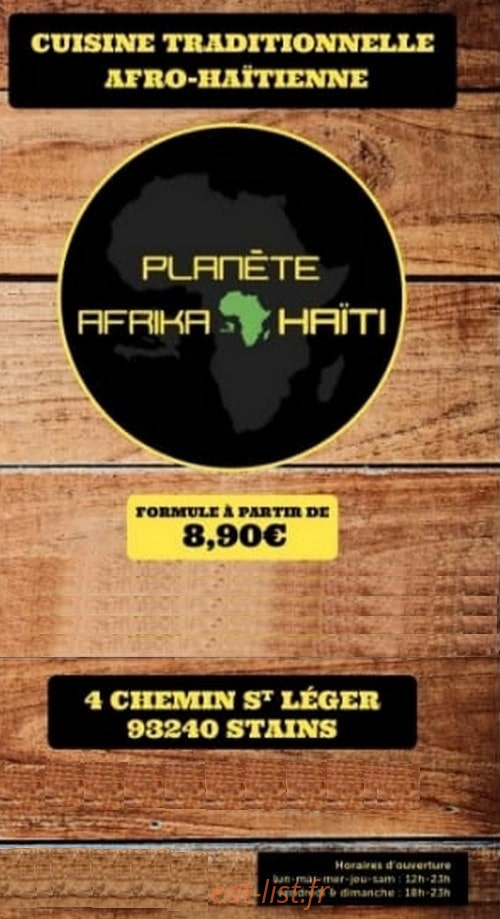 Planète Afrika Haïti — carte page 1