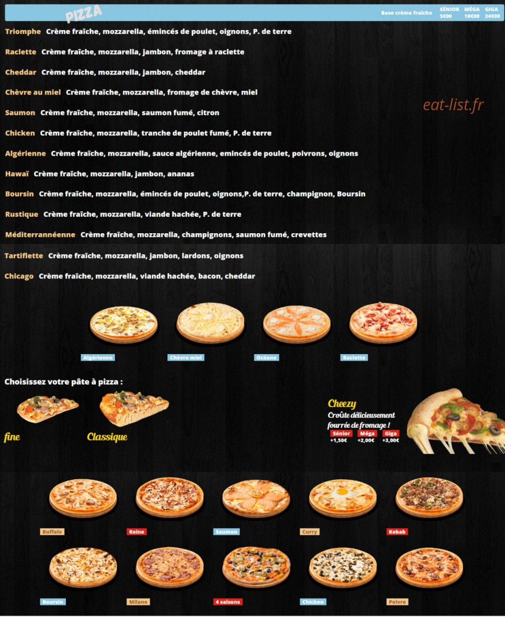 zanolli pizza — carte page 2