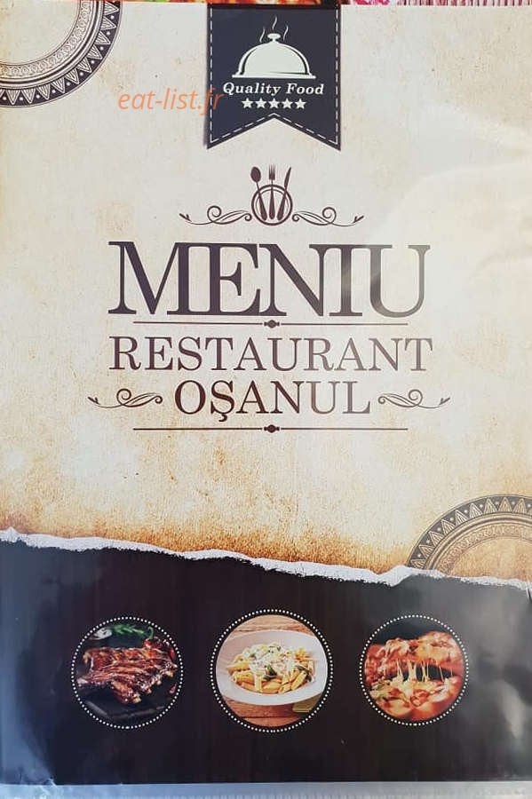 Chez Osanul — carte page 1