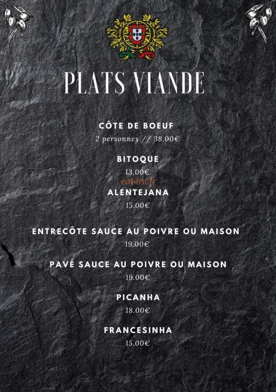 Lusitano — carte page 3