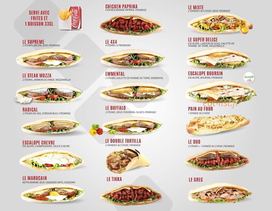 Super delice — carte page 2