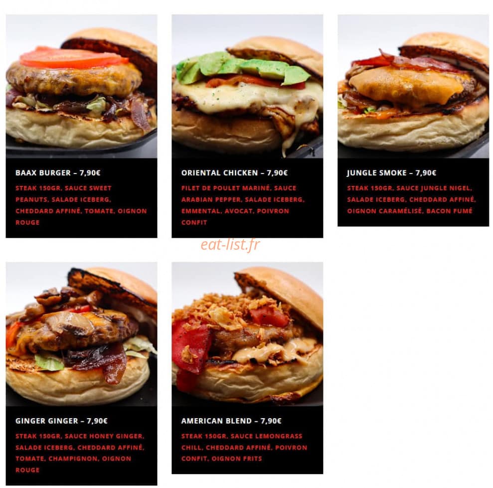 Wakanda food — carte page 2