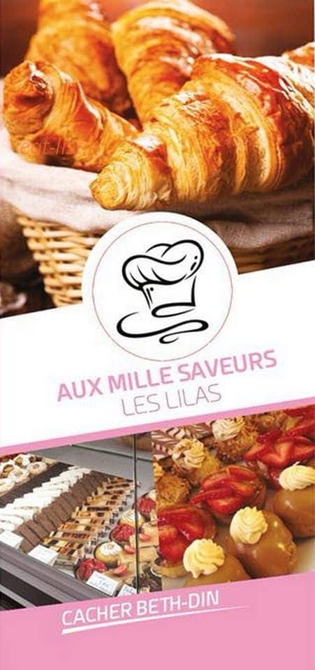 Aux Mille Saveurs — carte page 1