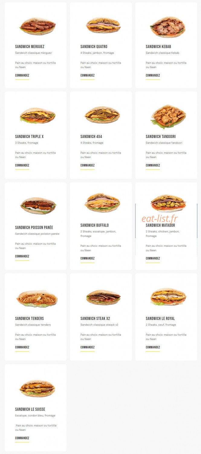 Big Food — carte page 2
