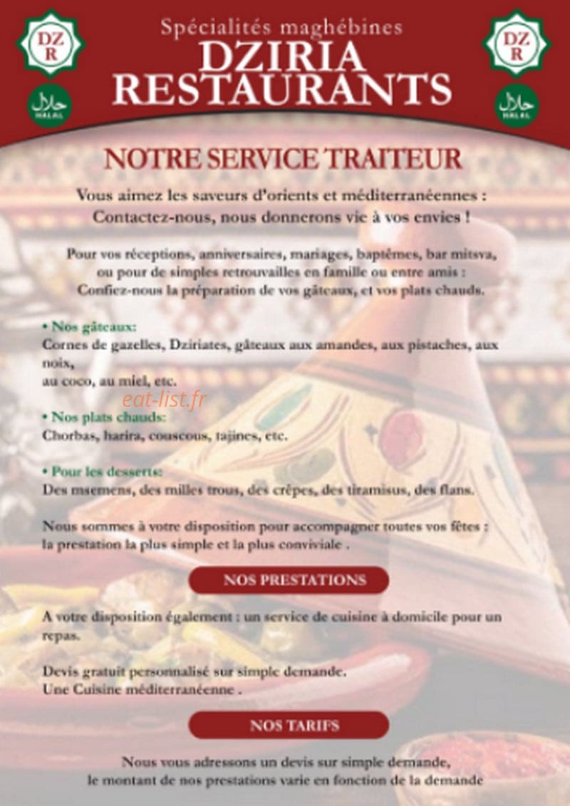 Dziria — carte page 1