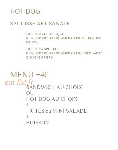 Grill Bar — carte page 5