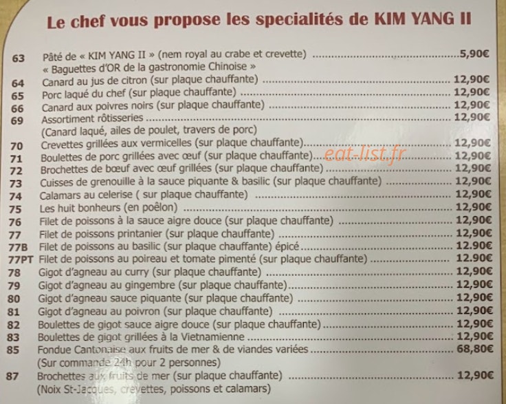 Kim Yang 2 — carte page 2