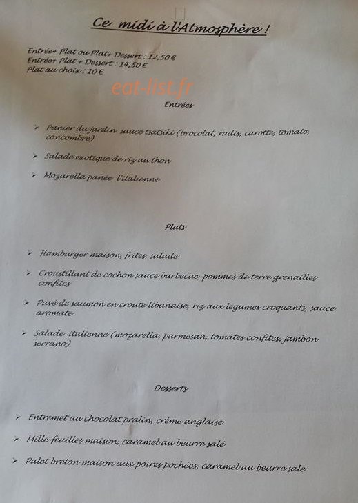 L'atmosphère — carte page 2