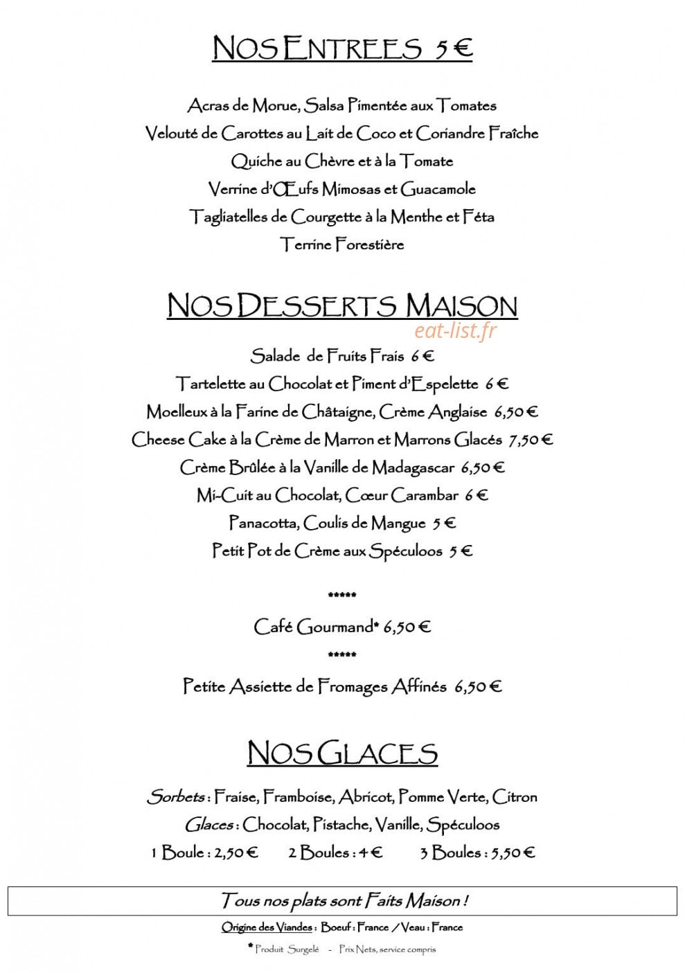 Le Triton — carte page 4
