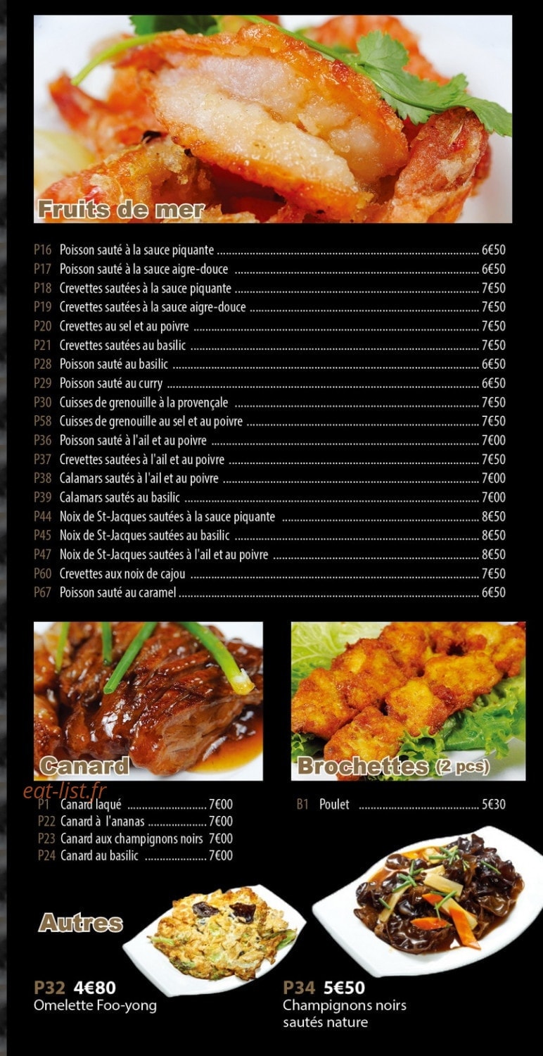 Lilas Exquis — carte page 18