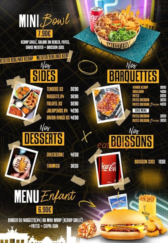 Meister Berliner Kebap — carte page 4