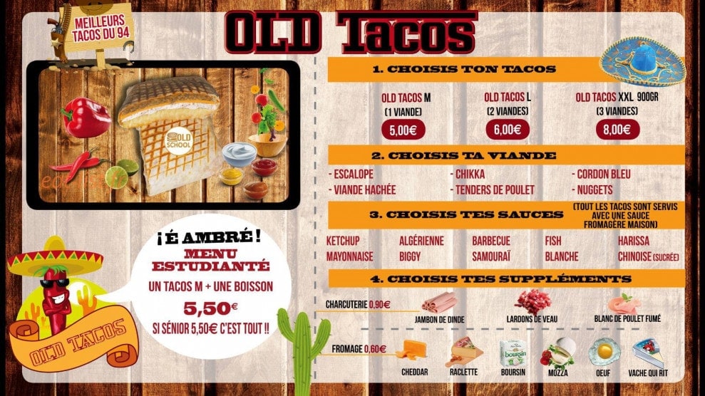 Old School — carte page 4