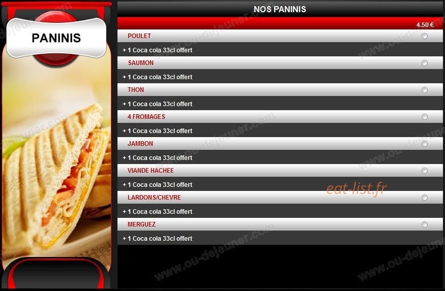 Pizza Le Maestro — carte page 7