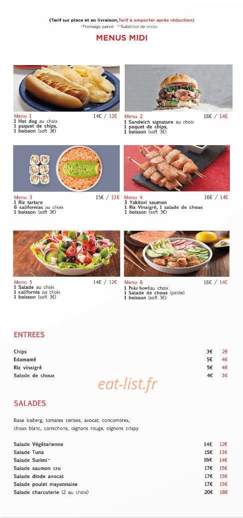 Sushyne — carte page 4