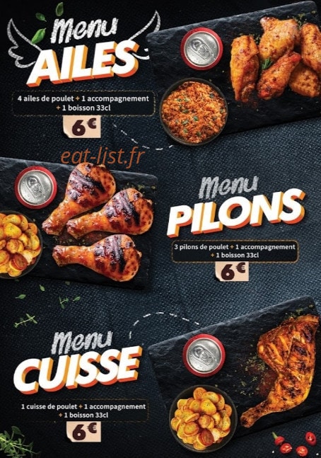 100% Crousti Original — carte page 1