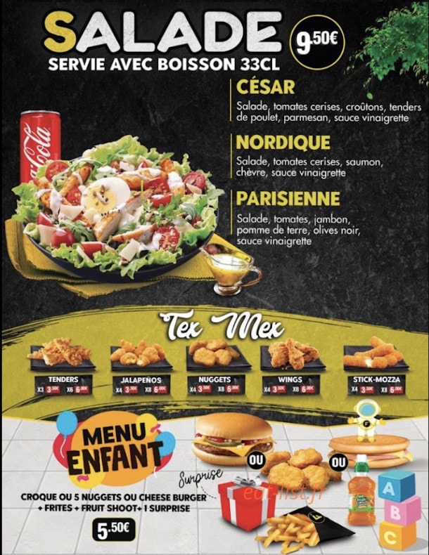 Family'Z Canteen — carte page 6