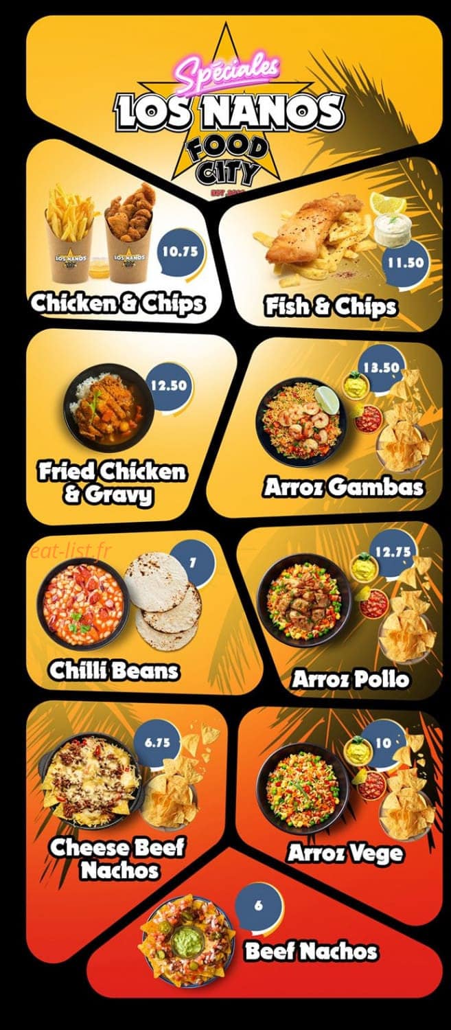 Los Nanos — carte page 4
