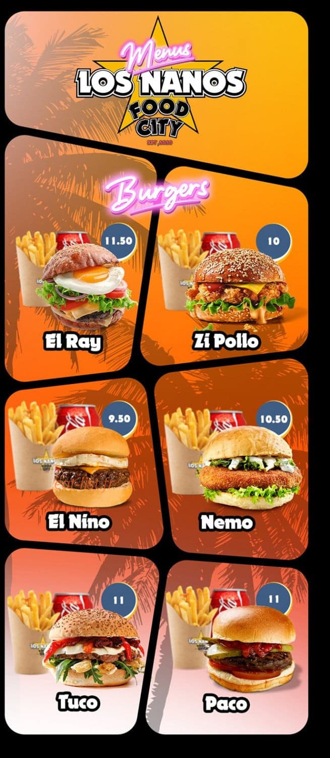 Los Nanos — carte page 2