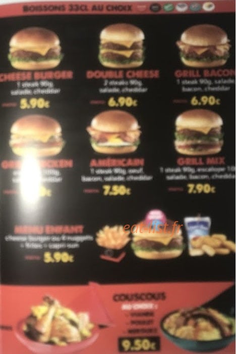 O'grill — carte page 4