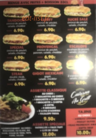 O'grill — carte page 3