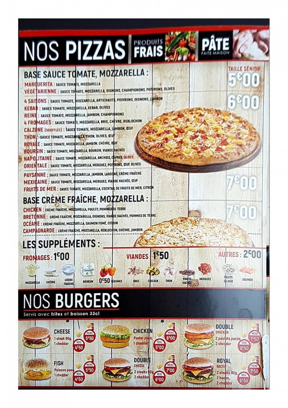O Palmier — carte page 2
