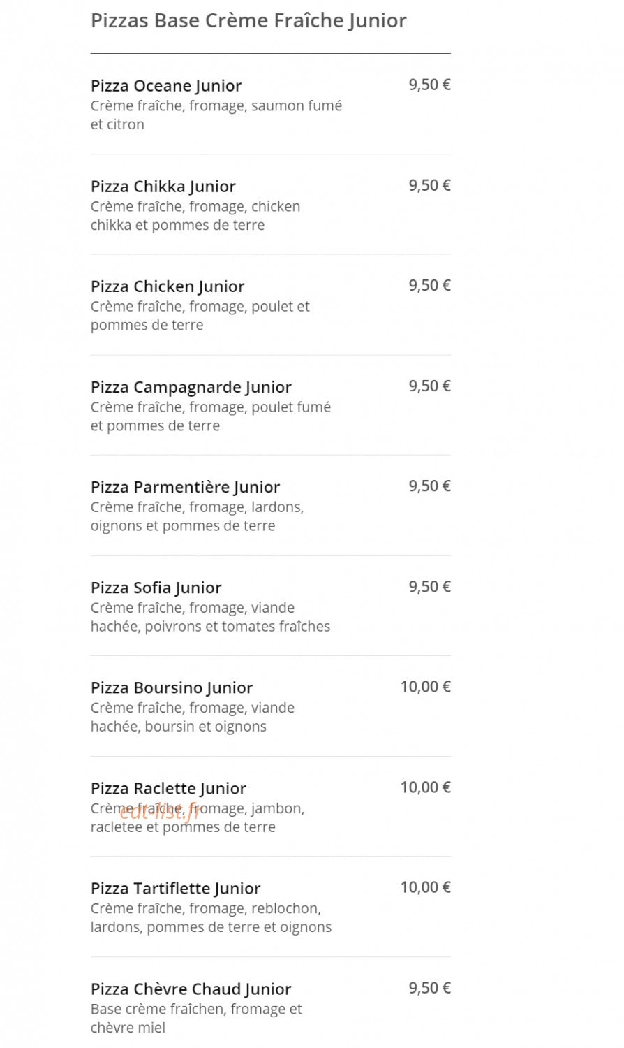 Pizza News — carte page 11