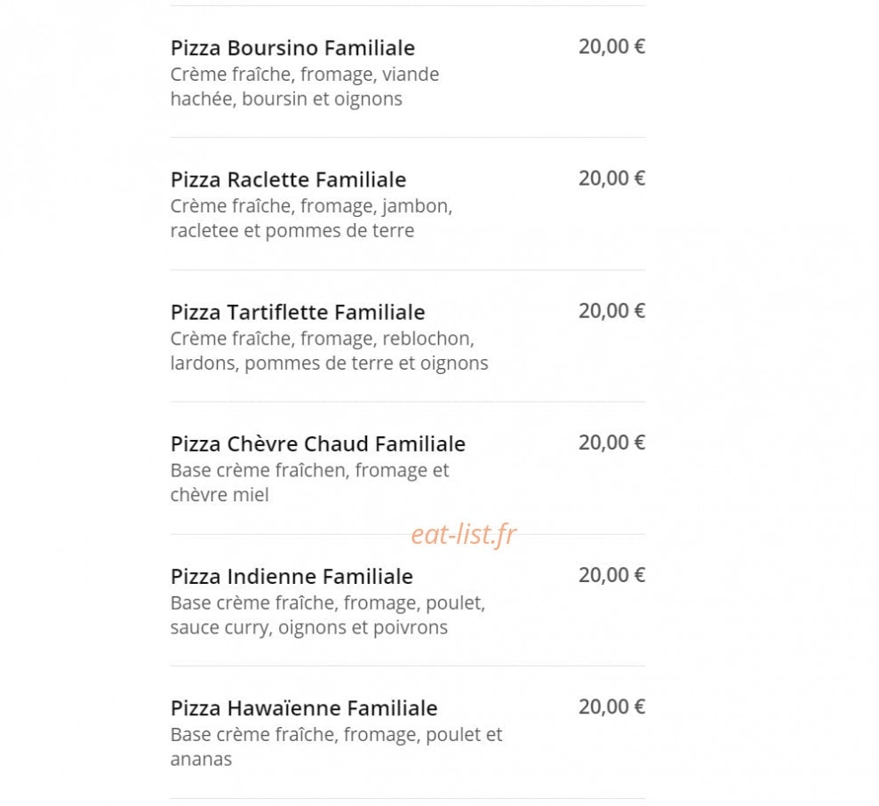 Pizza News — carte page 22