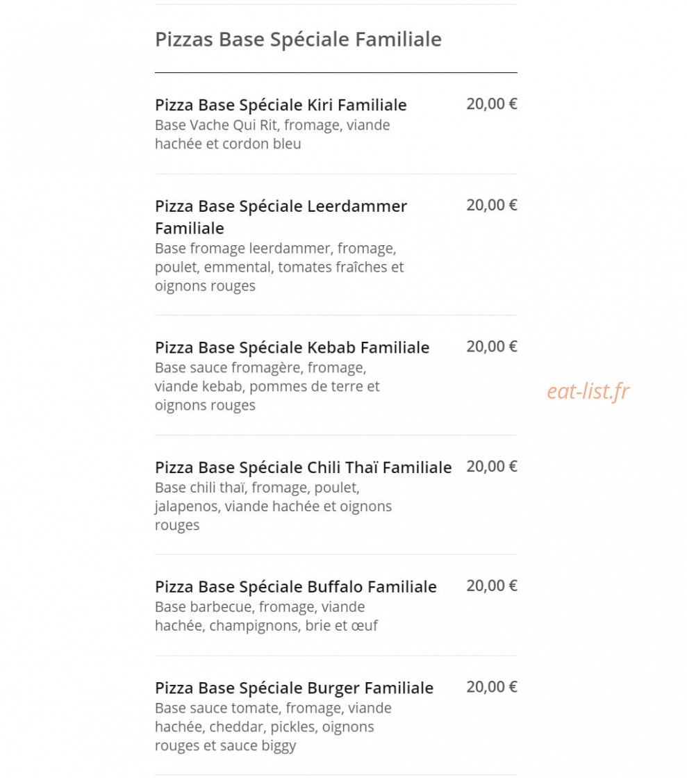 Pizza News — carte page 21