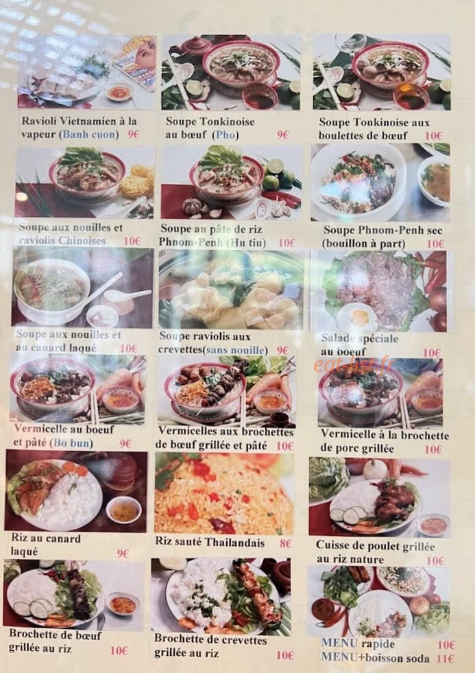 Saigon Star — carte page 2