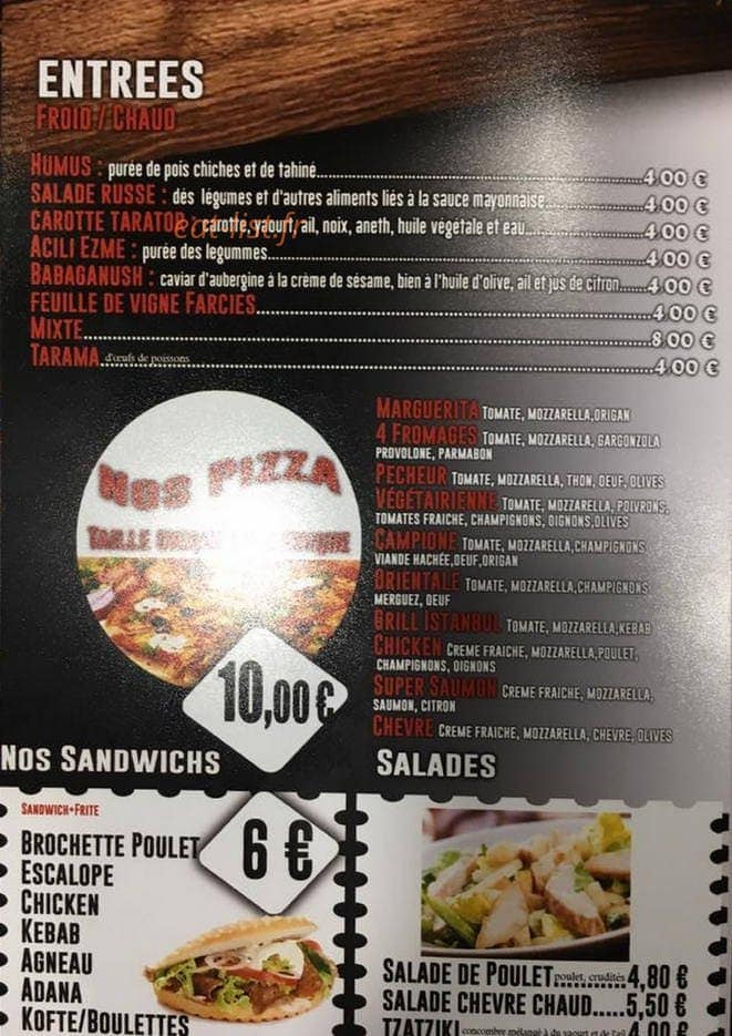Grill Istanbul — carte page 2
