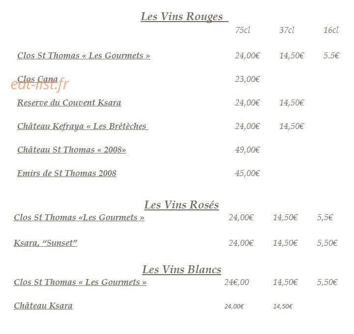 L'ambassade — carte page 16