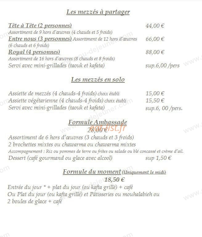 L'ambassade — carte page 1
