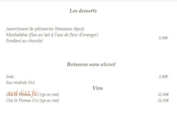 L'ambassade — carte page 9