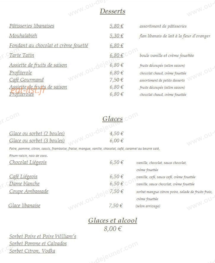 L'ambassade — carte page 6
