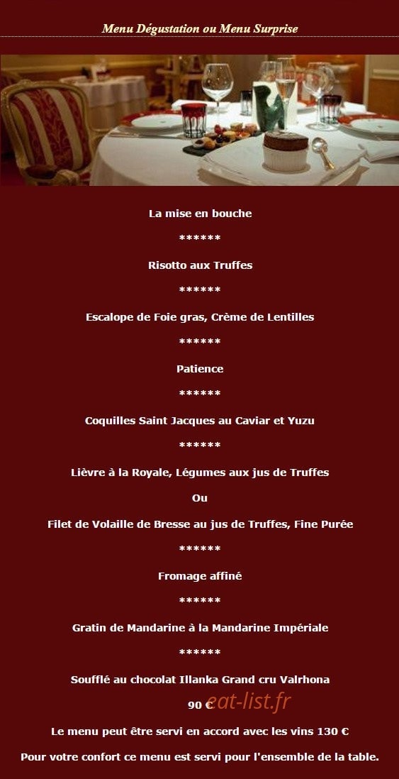 Le Cénacle — carte page 3