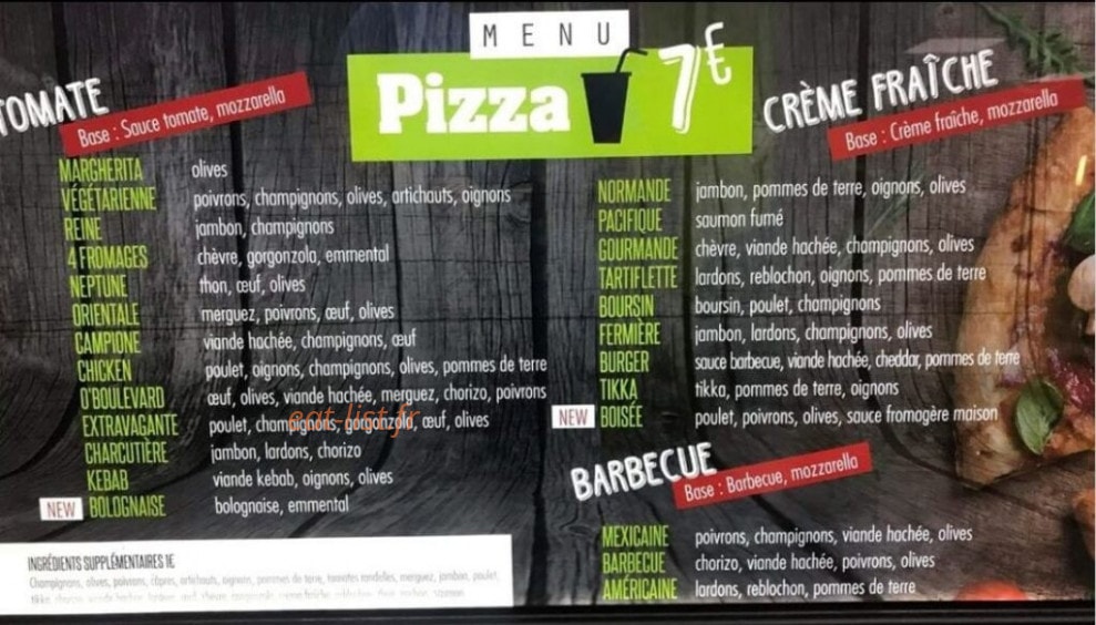 O'boulevard — carte page 6