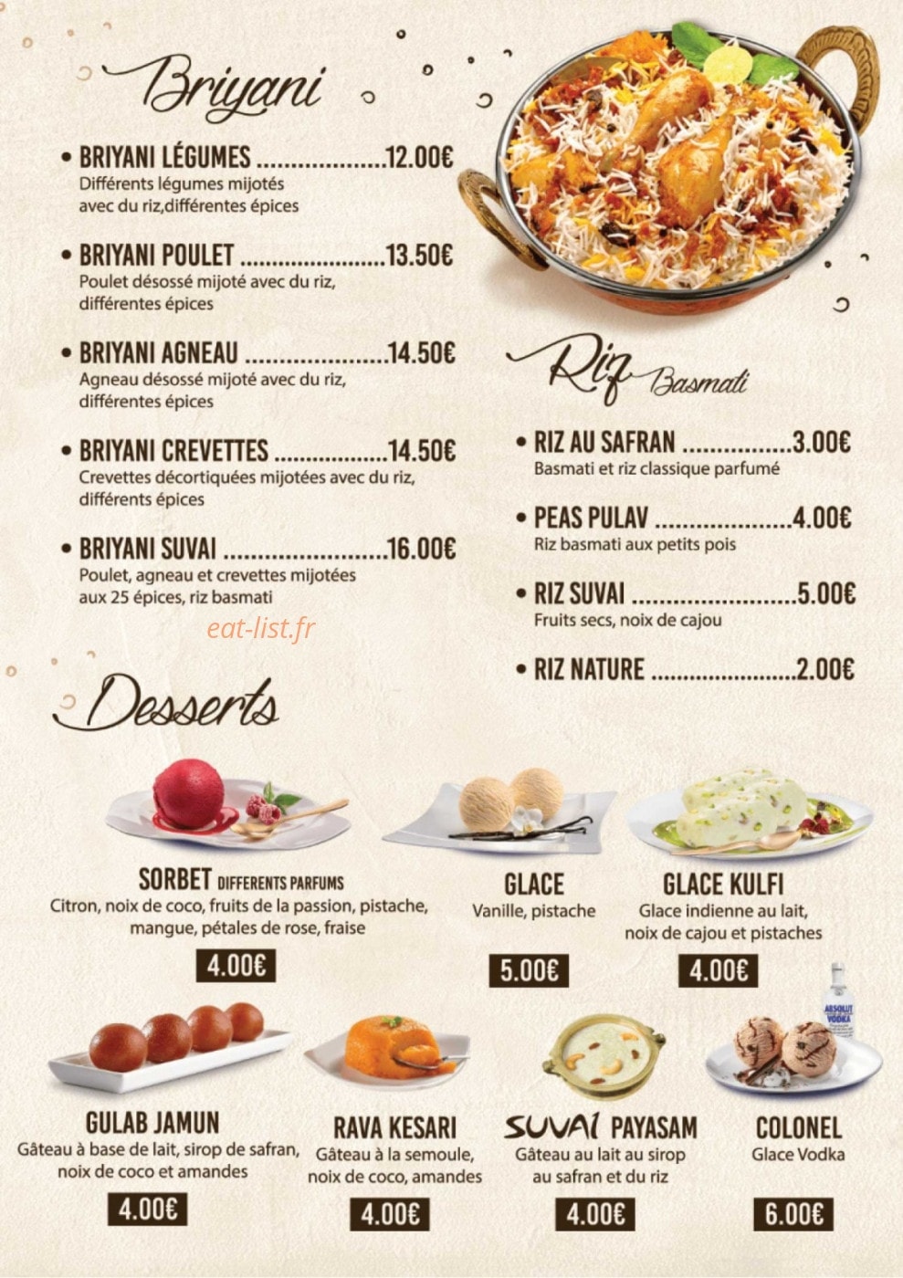 Suvai — carte page 6