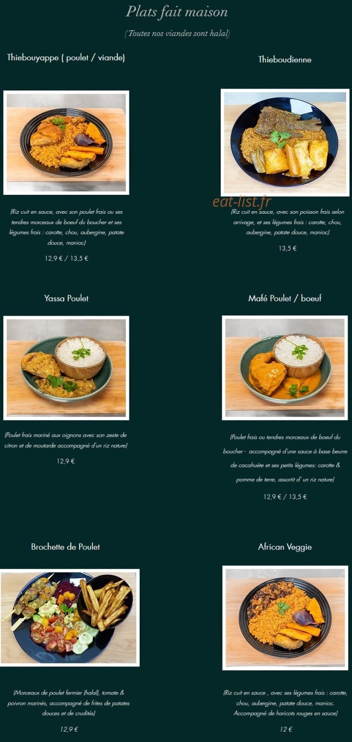 A La Bonne Sauce — carte page 3