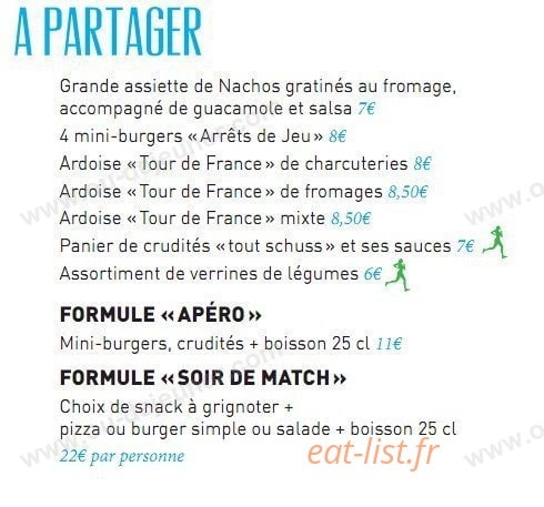 Arrêts de Jeu — carte page 1