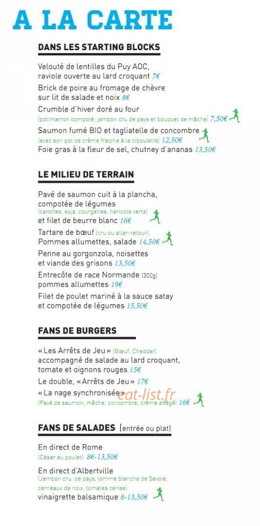 Arrêts de Jeu — carte page 3