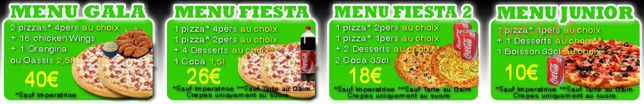 Capri Pizza — carte page 10