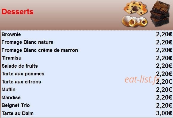 Capri Pizza — carte page 13