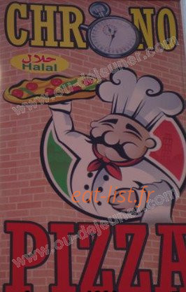 Chrono Pizza — carte page 1