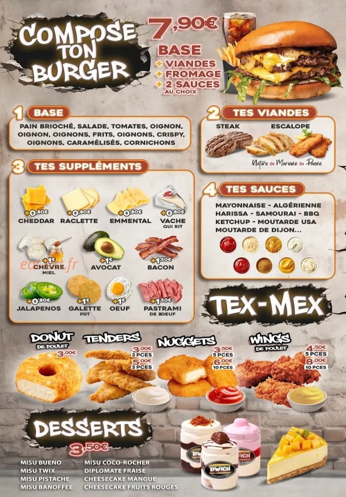 DWICH Auber — carte page 2