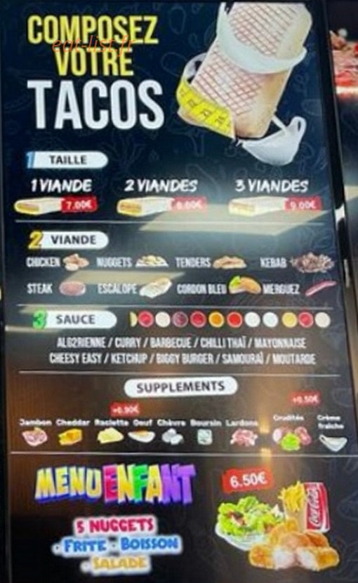 Gourmet Istanbul — carte page 5