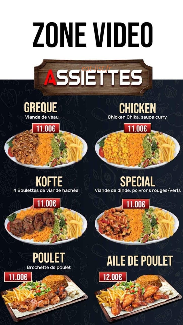 Gourmet Istanbul — carte page 1