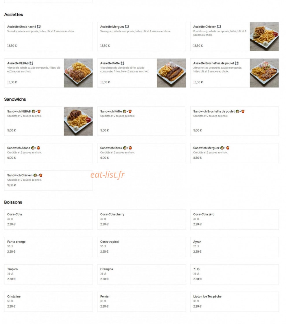 Grill Istanbul — carte page 2