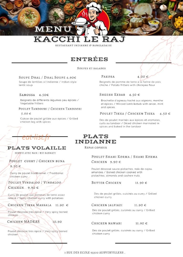 Kacchi le Raj — carte page 2